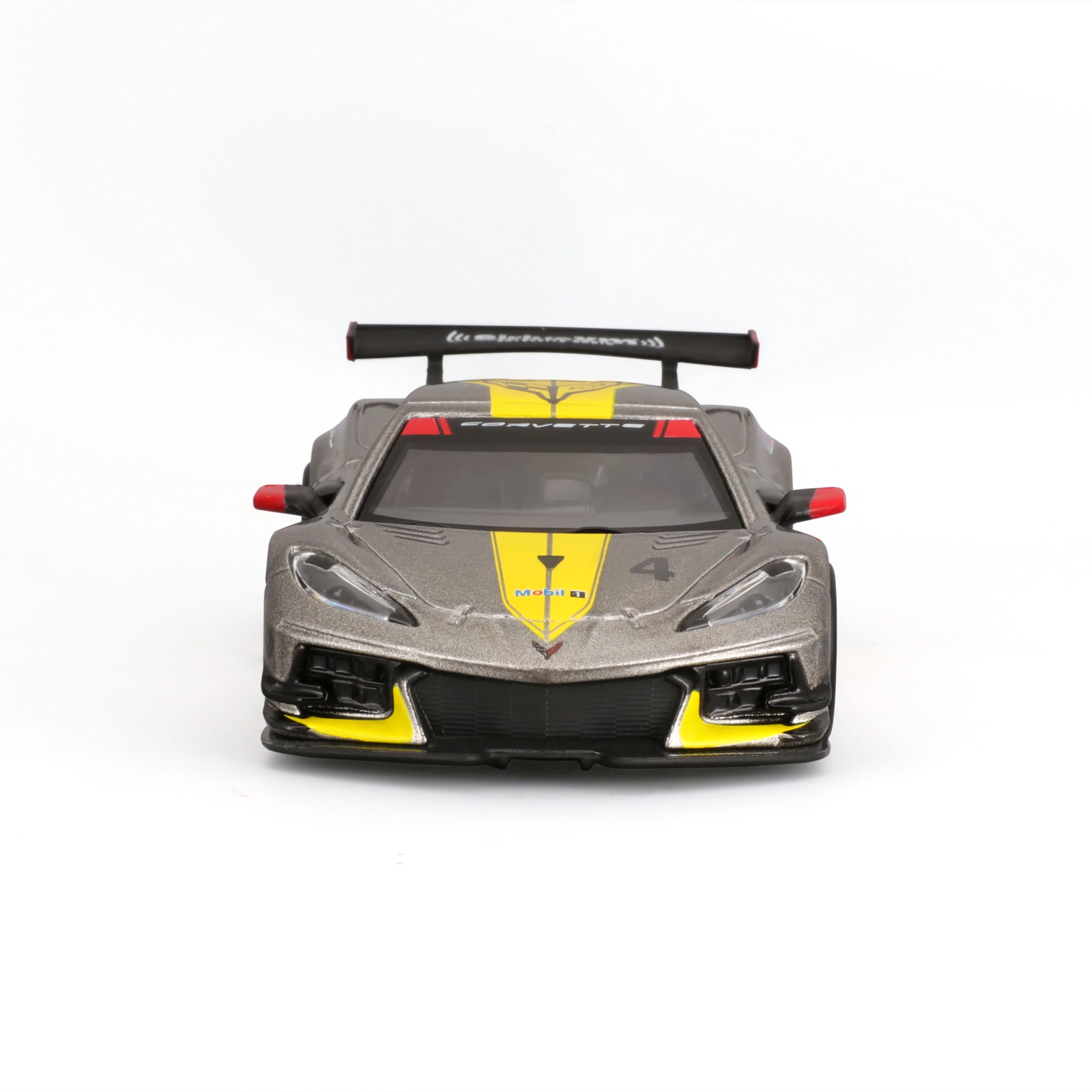 2020 Chevrolet Corvette C8.R 1:43 metallic gray with display case - Image 3