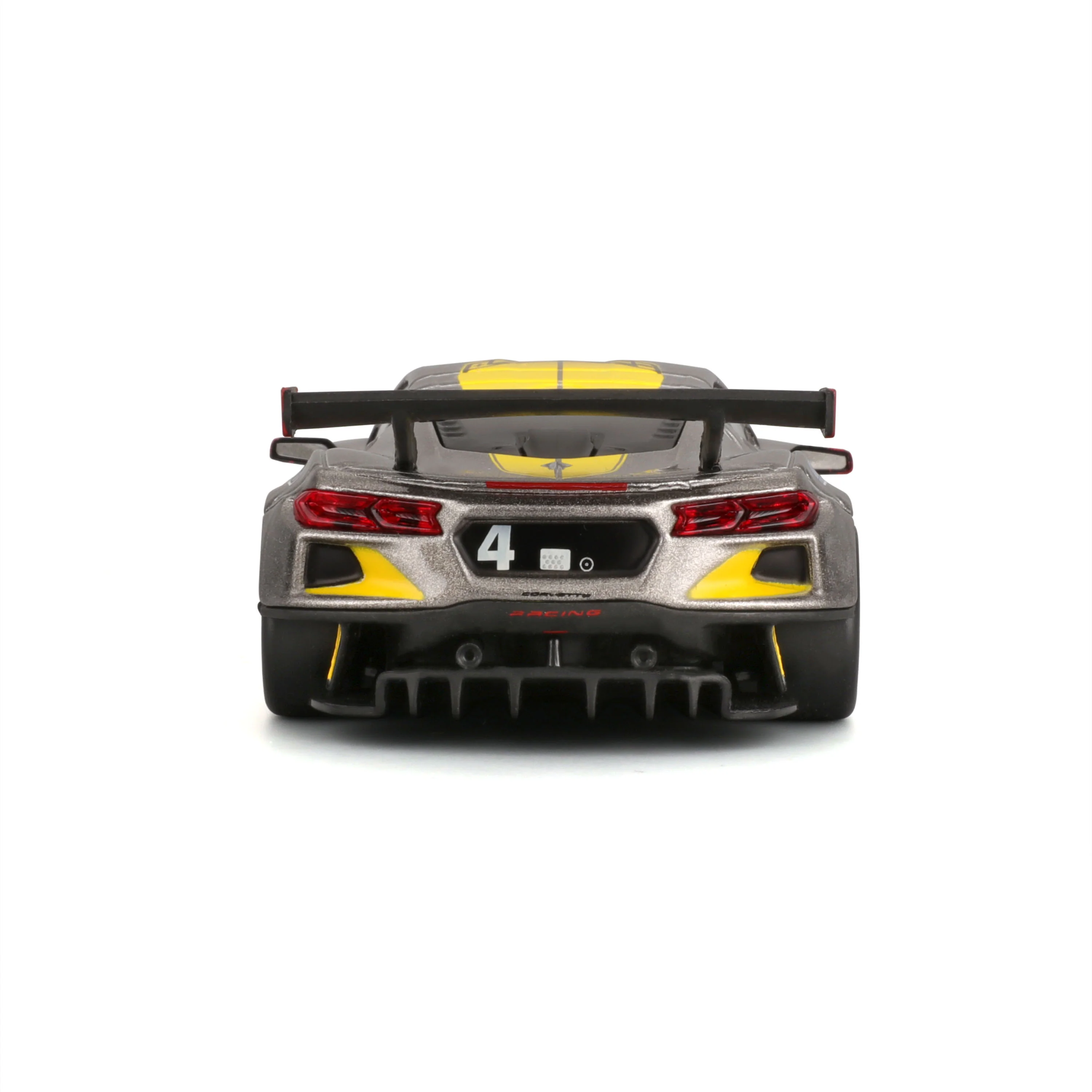 2020 Chevrolet Corvette C8.R 1:43 metallic gray with display case - Image 4