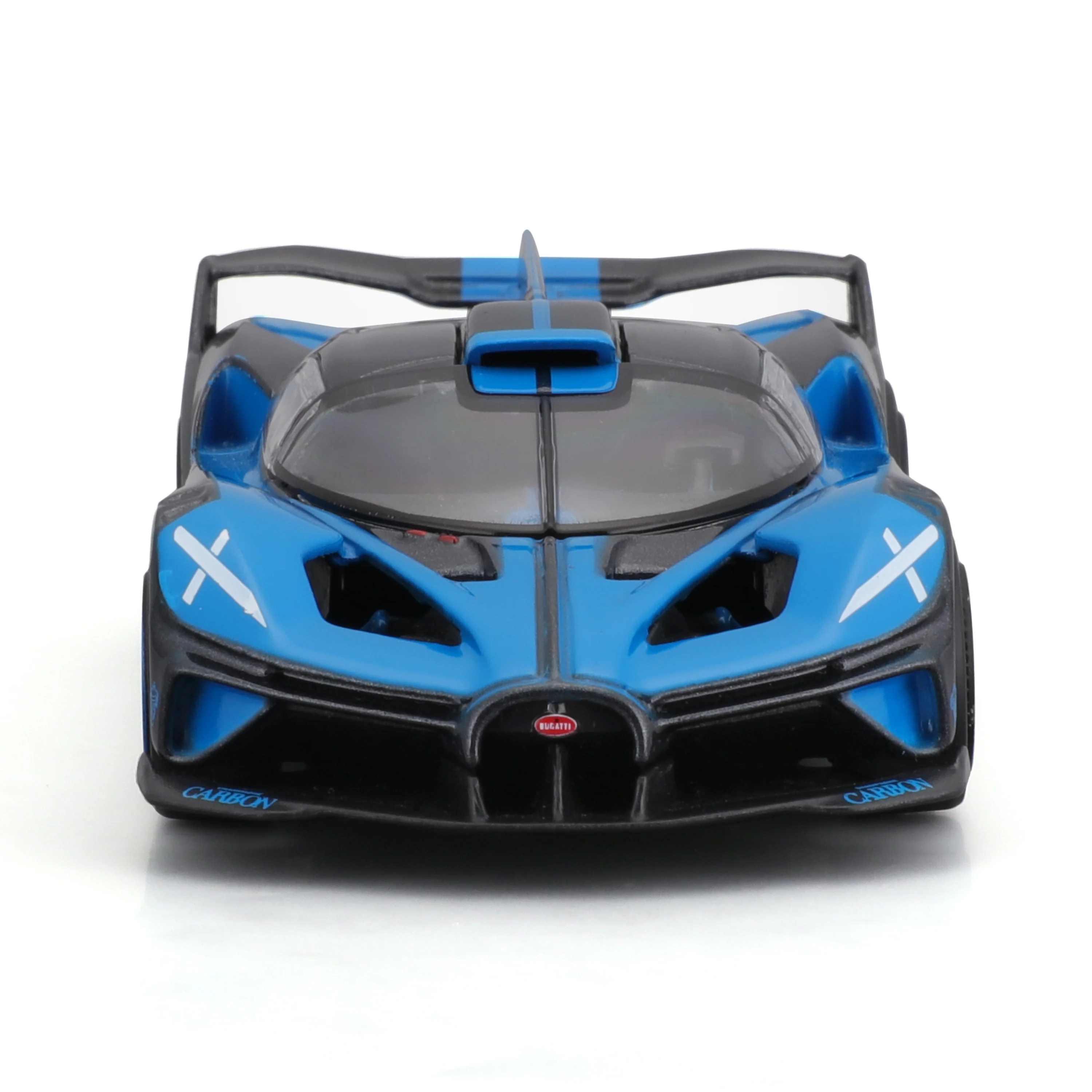 Bugatti Bolide 1:43 blue/black with display case - Image 3