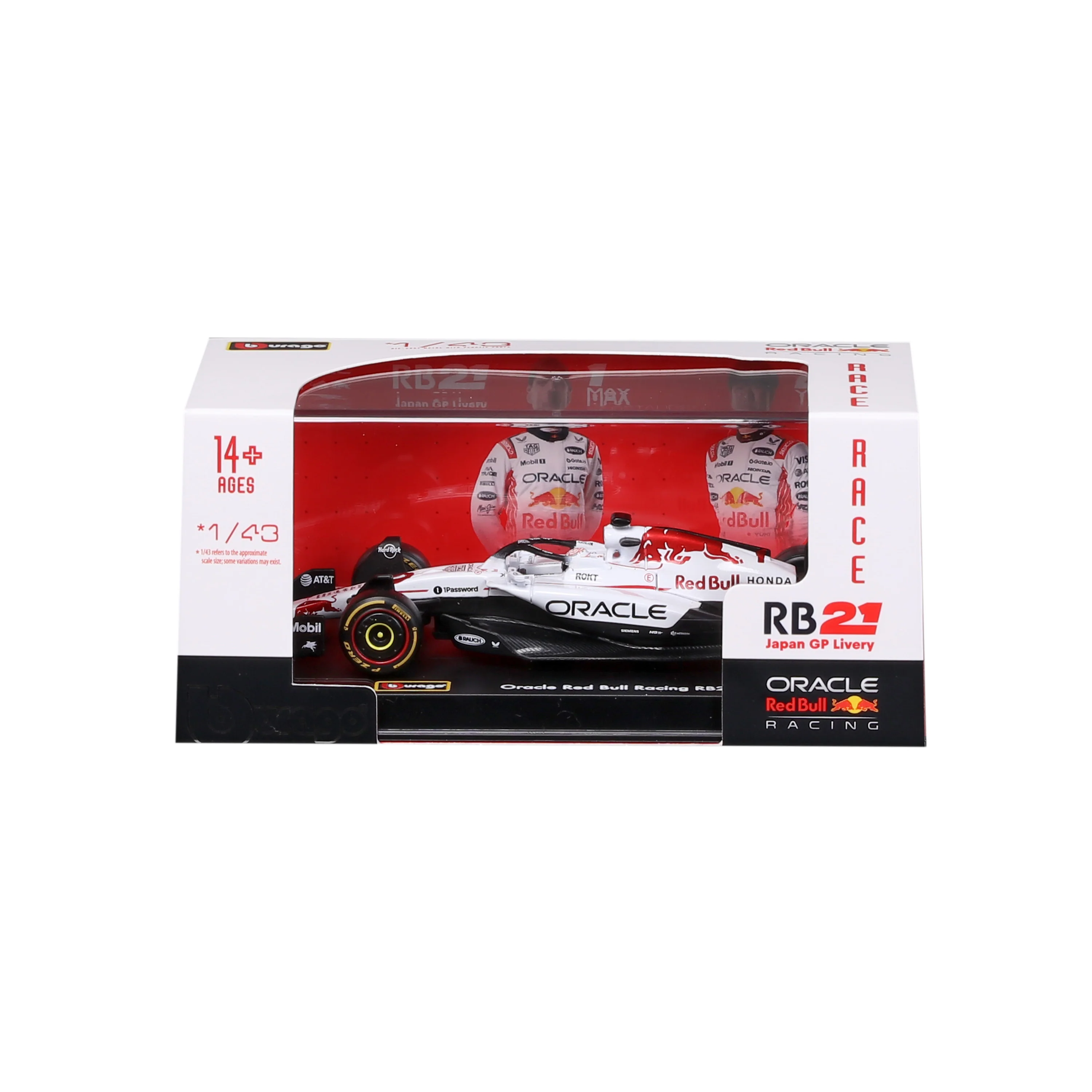 F1 Red Bull Racing RB21 Japan Livery 2025 #1 Verstappen 1:43 scale with display case - Image 8