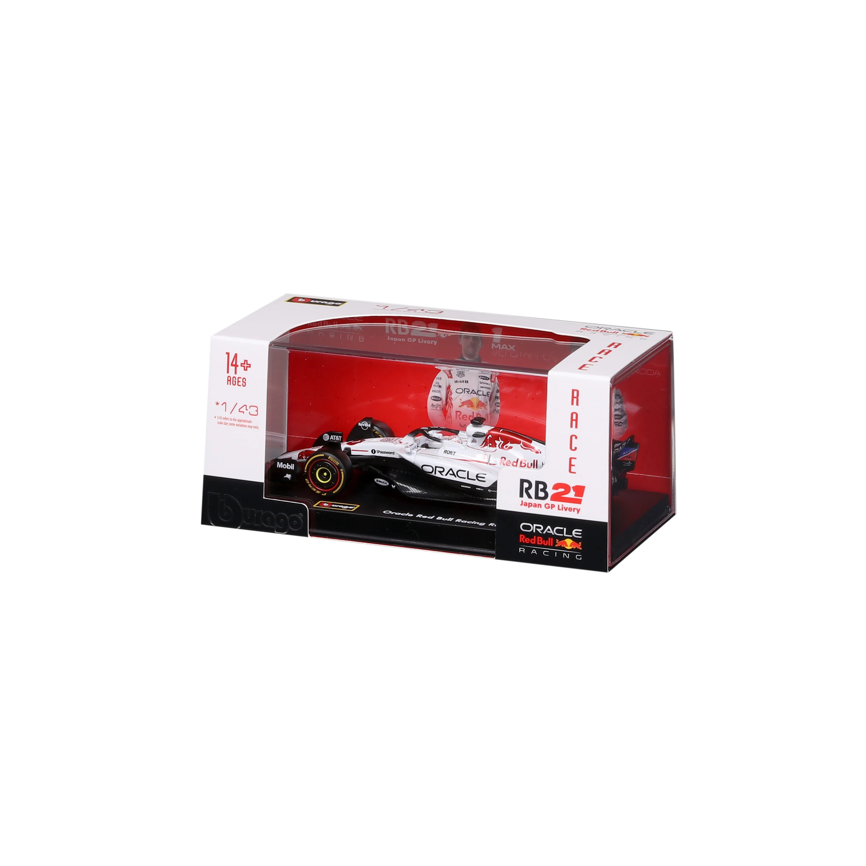 F1 Red Bull Racing RB21 Japan Livery 2025 #1 Verstappen 1:43 scale with display case - Image 9