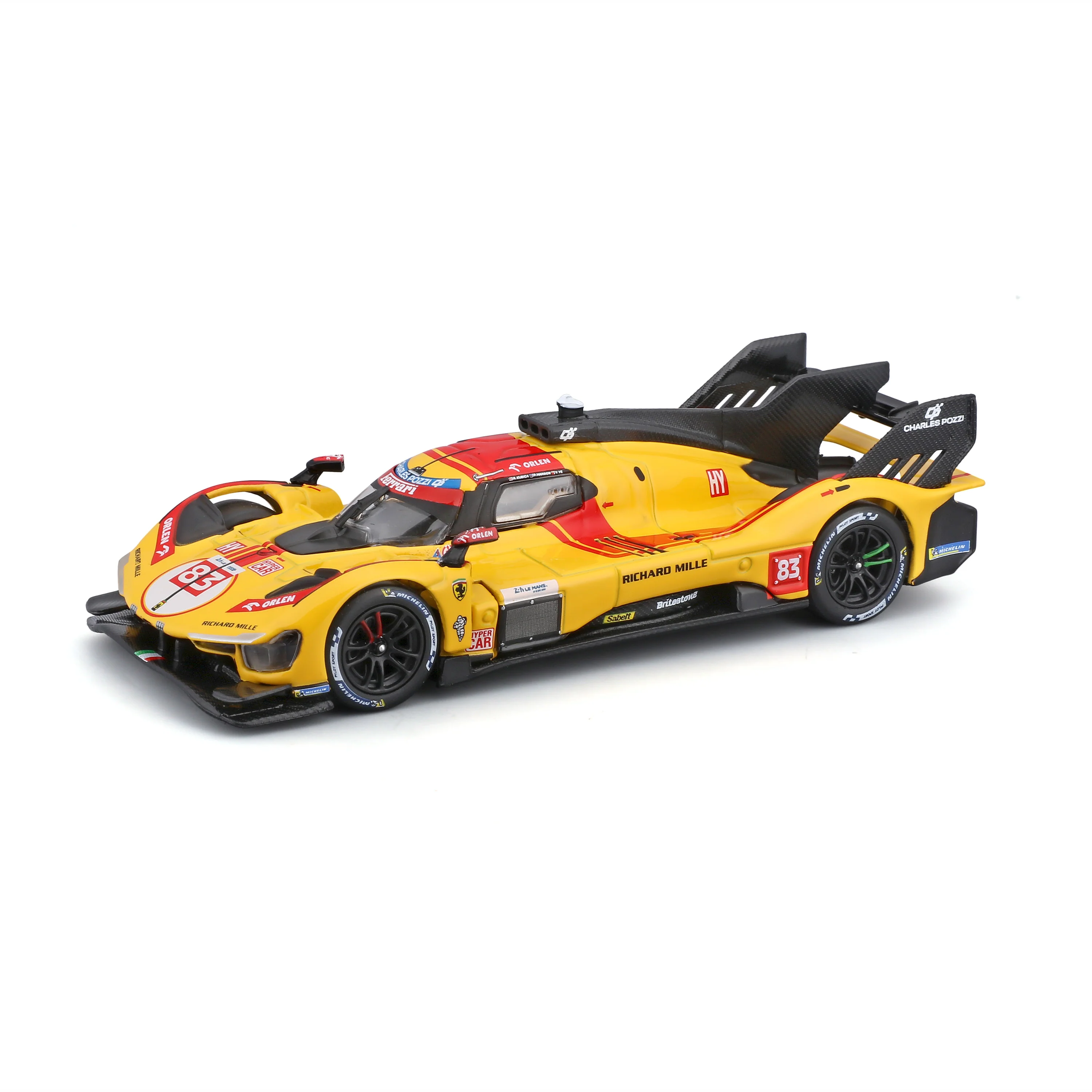 FERRARI 499P 24H LMH Hypercar 2025 #83 1:43 with display case - Image 5