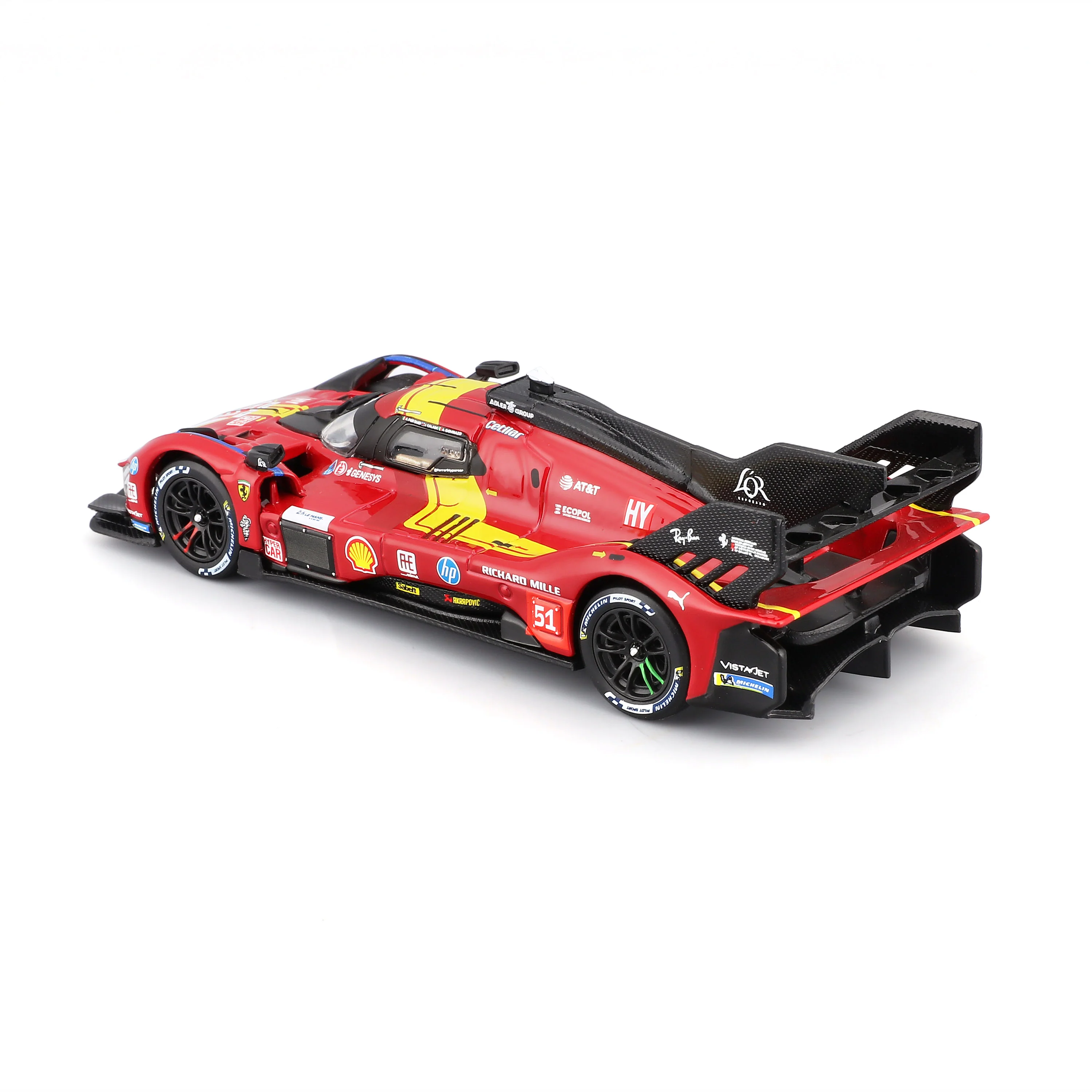 FERRARI 499P 24H LMH Hypercar 2025 No. 51 1:43 with display case - Image 6