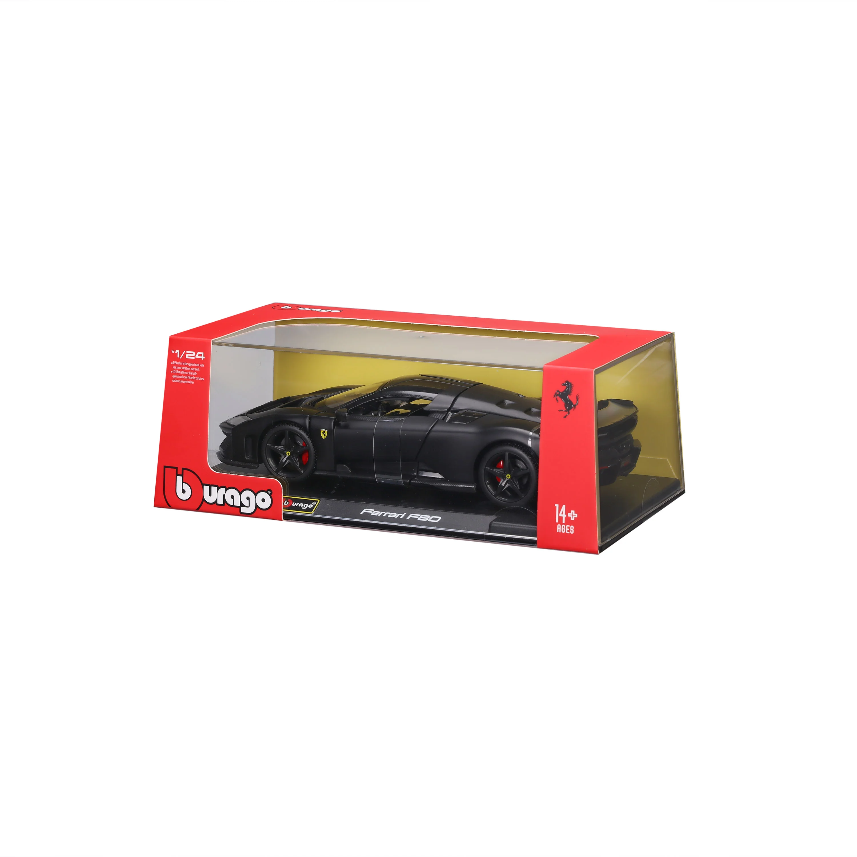 Ferrari F80 1:24 Matte Black with display case - WEB EXCLUSIVE - Image 9