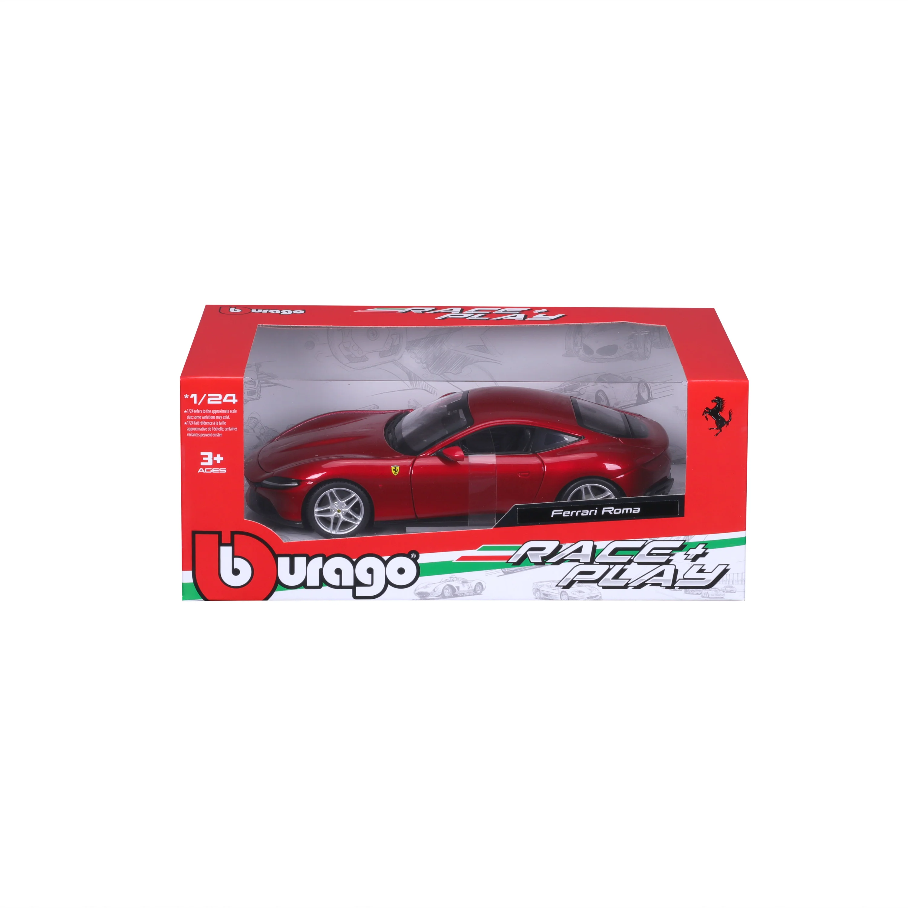 Ferrari Roma R&P 1:24 Red - Image 2