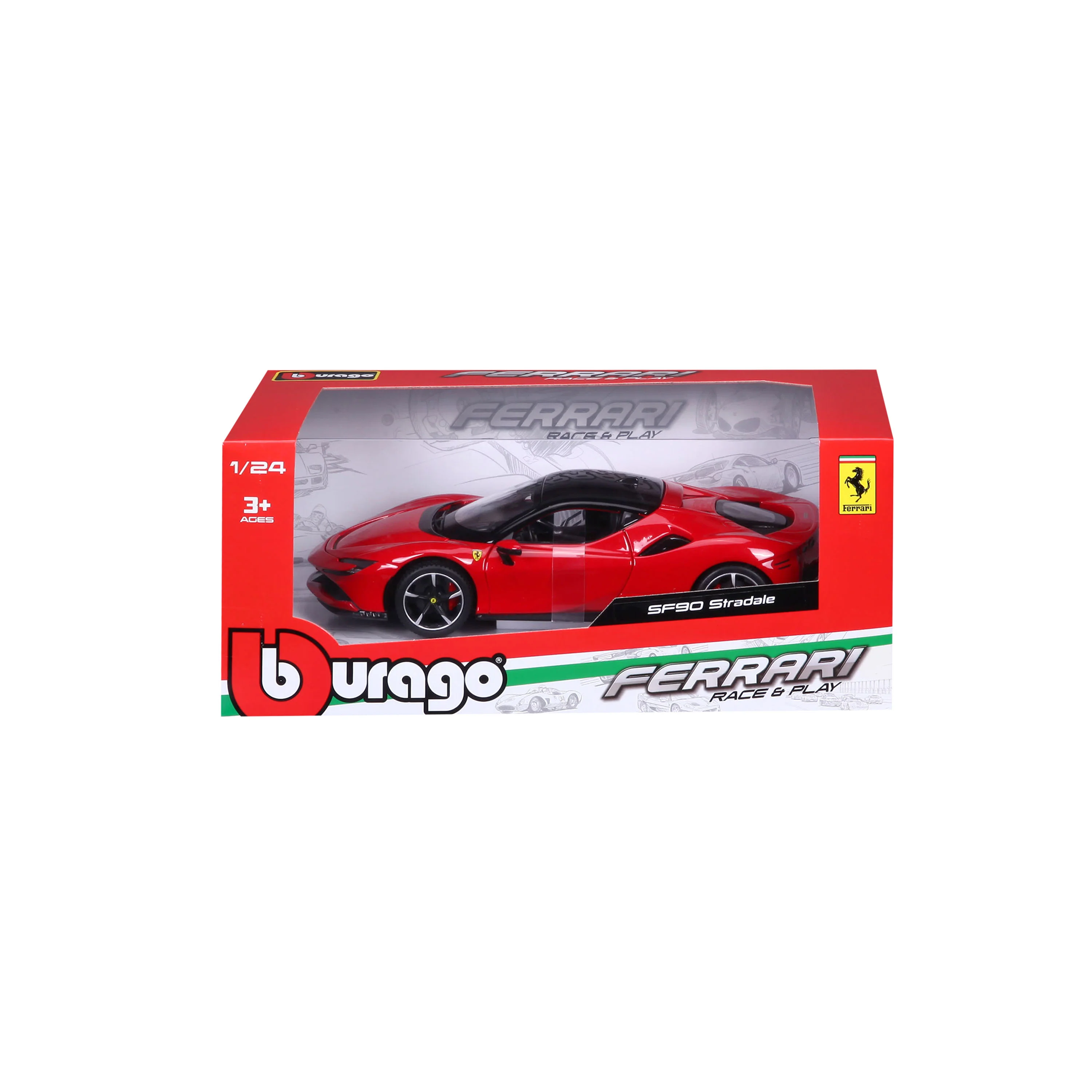 Ferrari SF90 Stradale 1:24 Red - Image 2