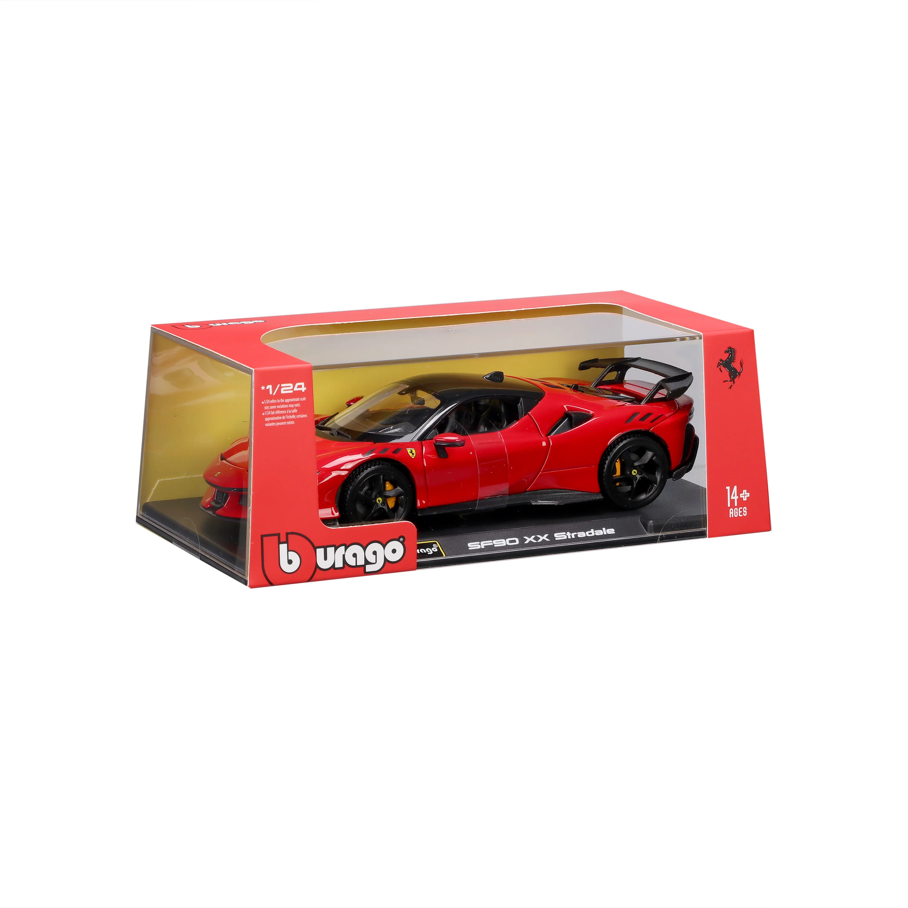 Ferrari SF90 XX 1:24 red with display case - WEB EXCLUSIVE - Image 2