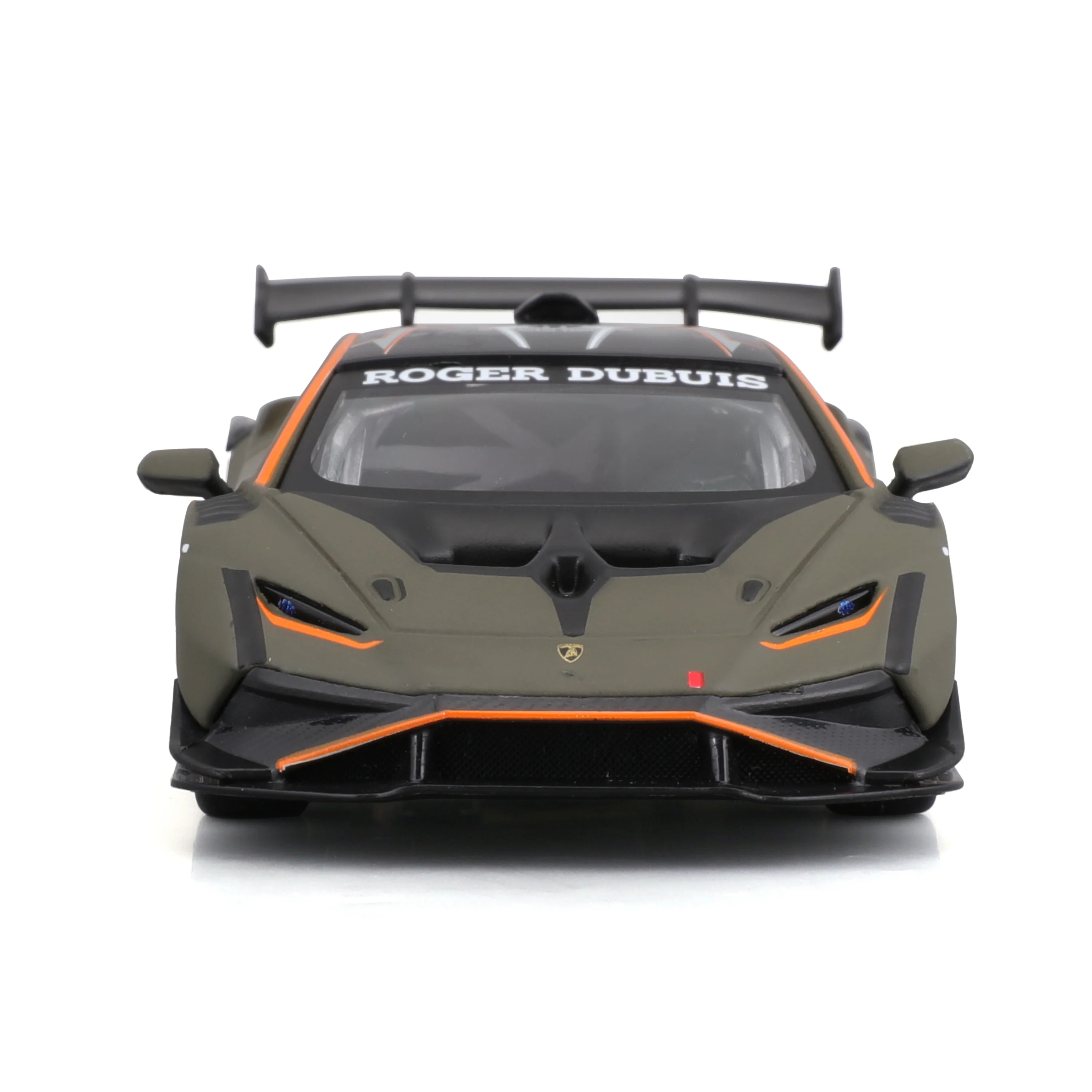 Lamborghini Huracán Super Trofeo EVO2 1:43 metallic green with display case - Image 3