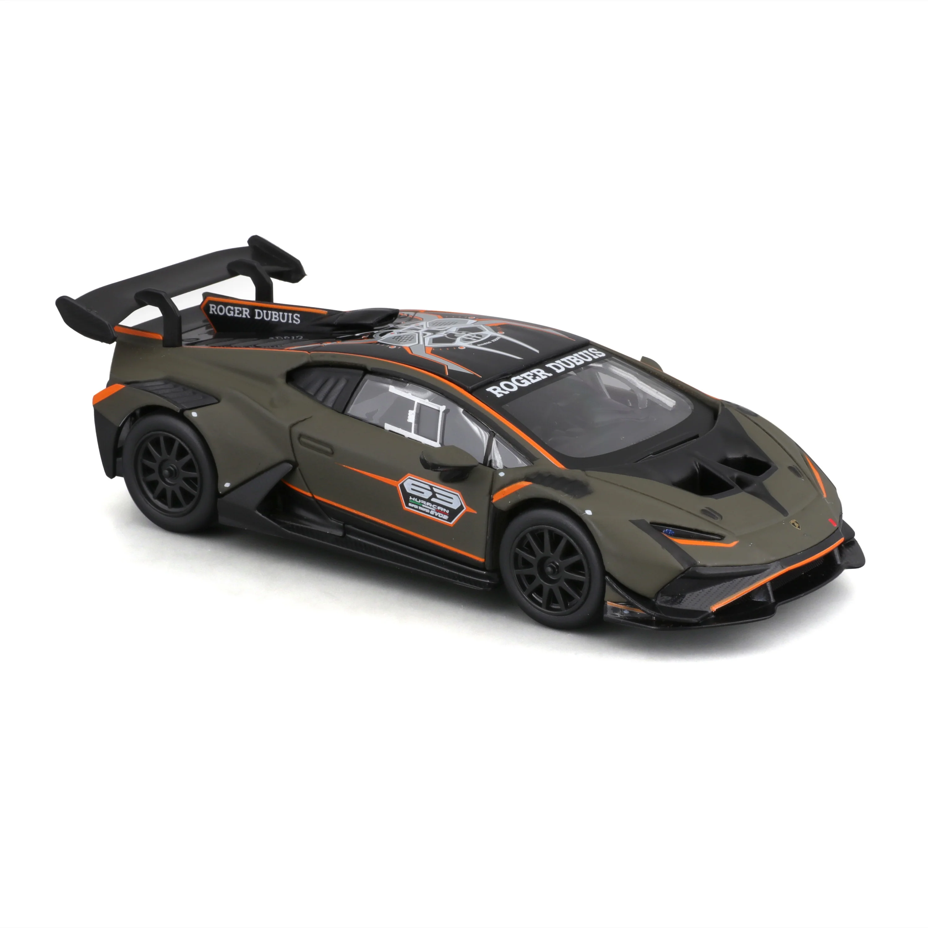 Lamborghini Huracán Super Trofeo EVO2 1:43 metallic green with display case - Image 5