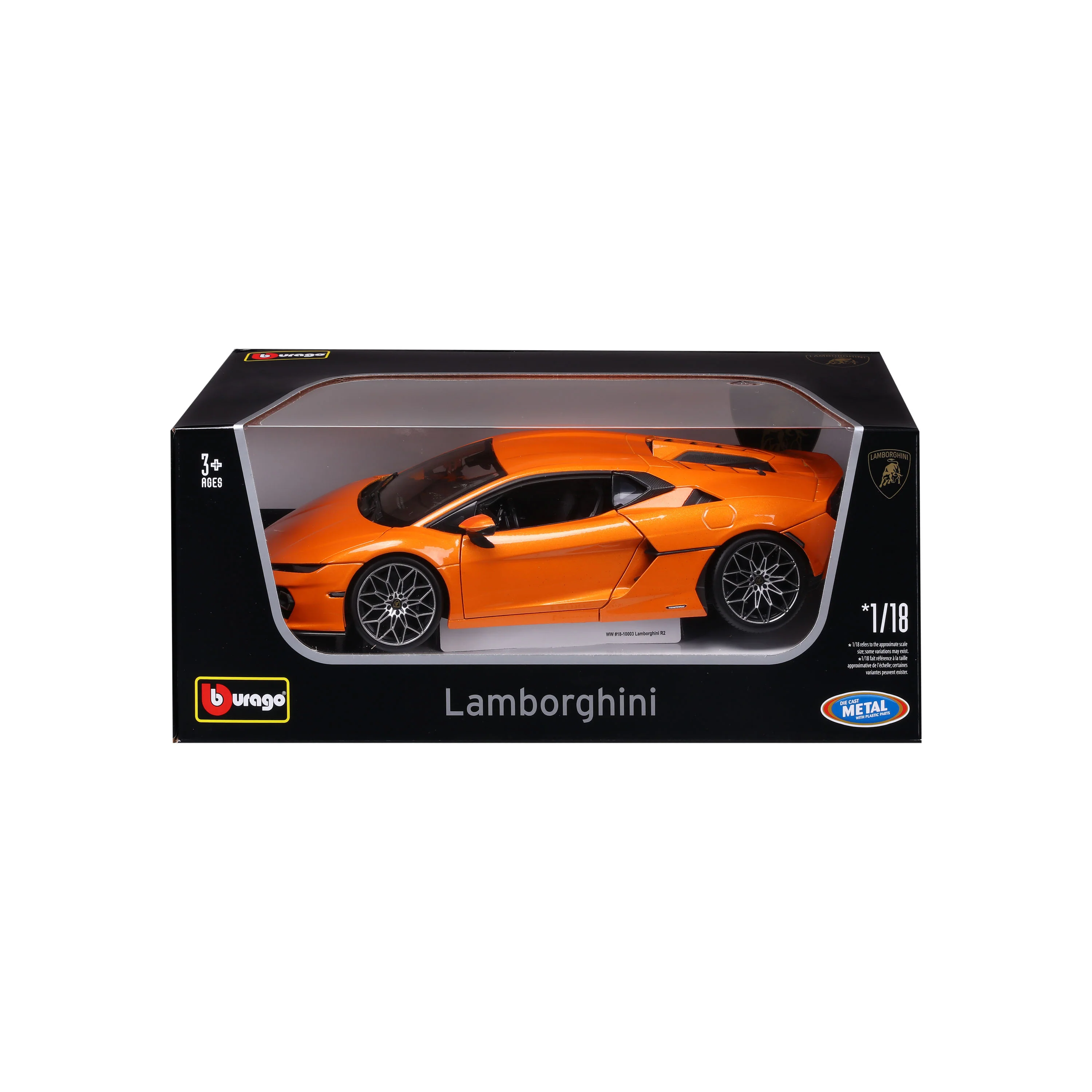 Lamborghini Temerario 1:18 orange - Image 7