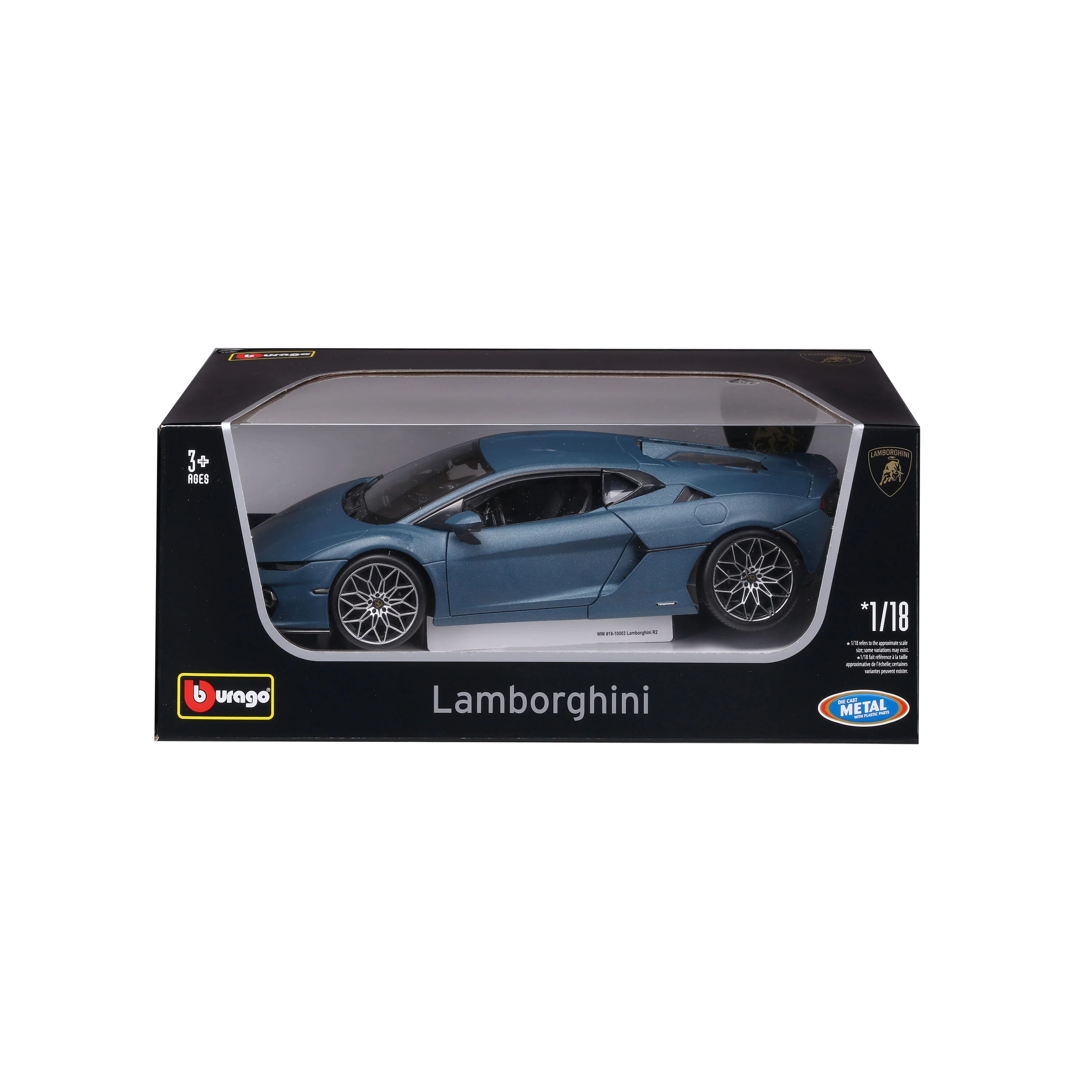 Lamborghini Temerario 1:18 blue - Image 7