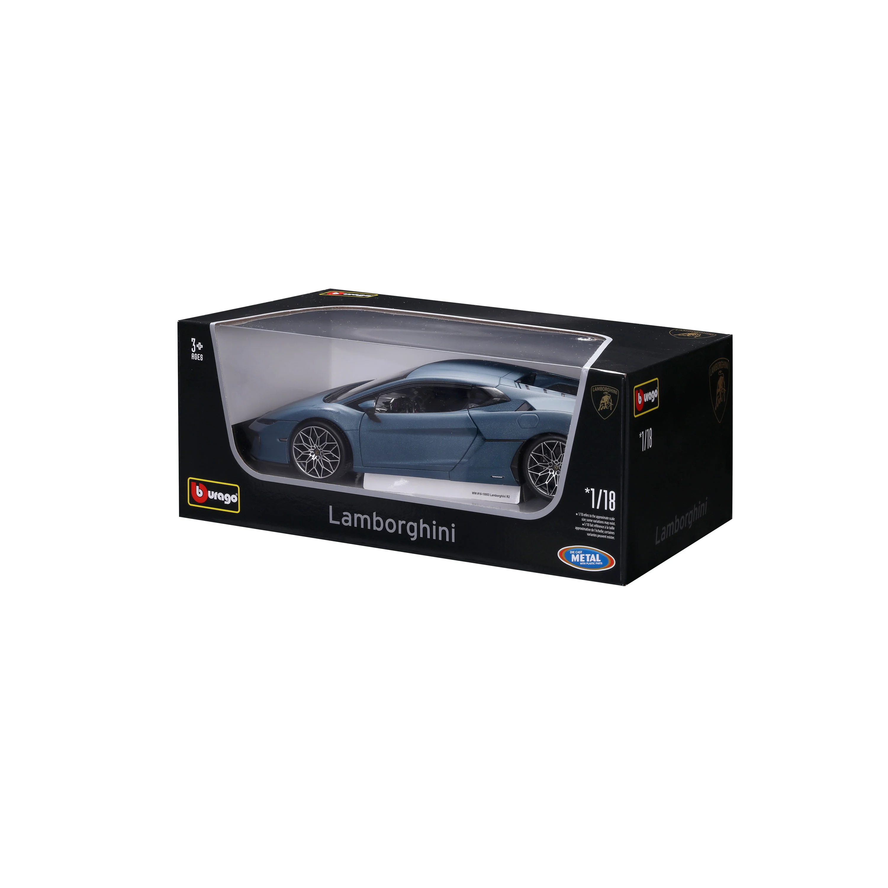 Lamborghini Temerario 1:18 blue - Image 8