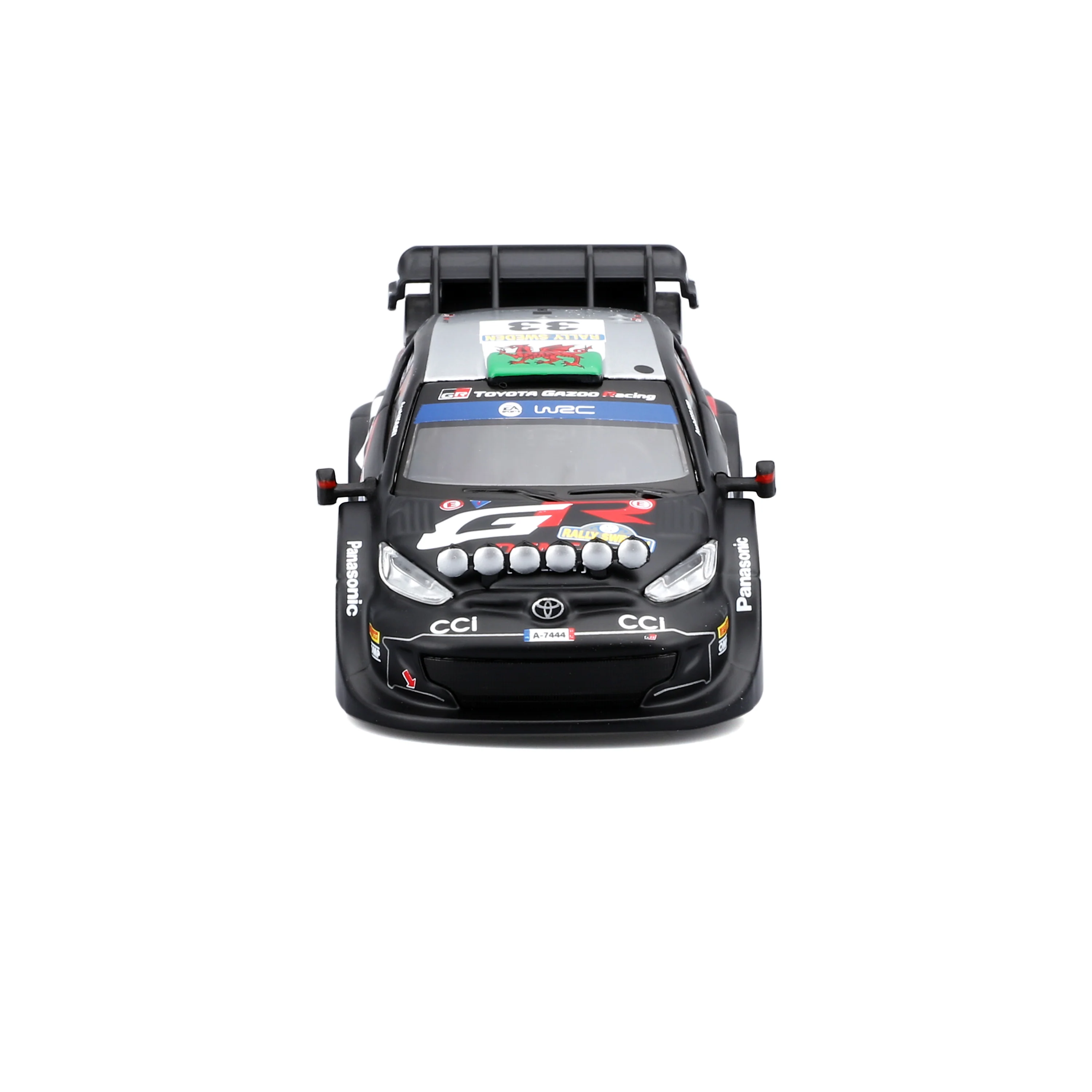 Toyota GR Yaris Rally 1 Hybrid #33 1:43 con teca espositiva - Image 3