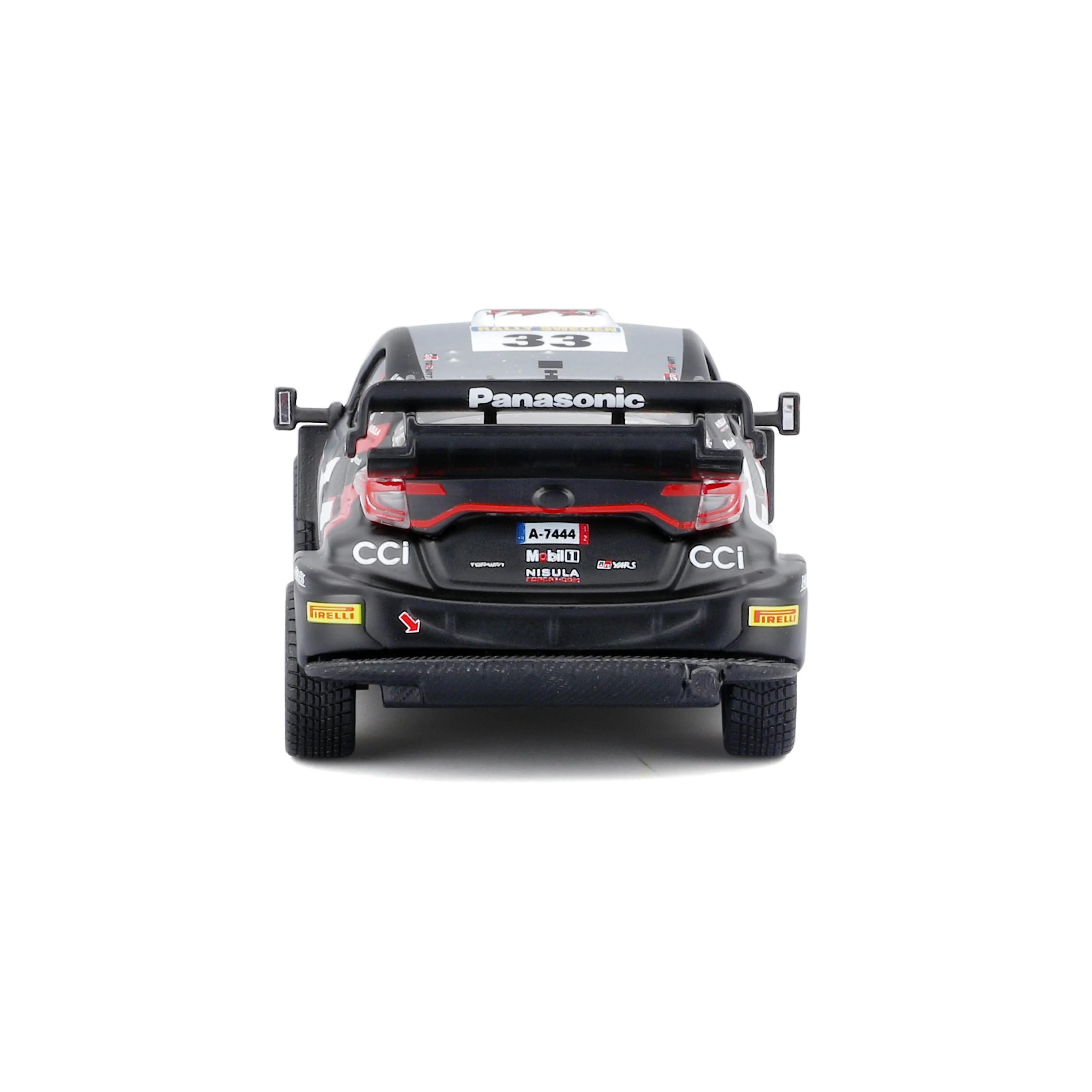 Toyota GR Yaris Rally 1 Hybrid #33 1:43 con teca espositiva - Image 4