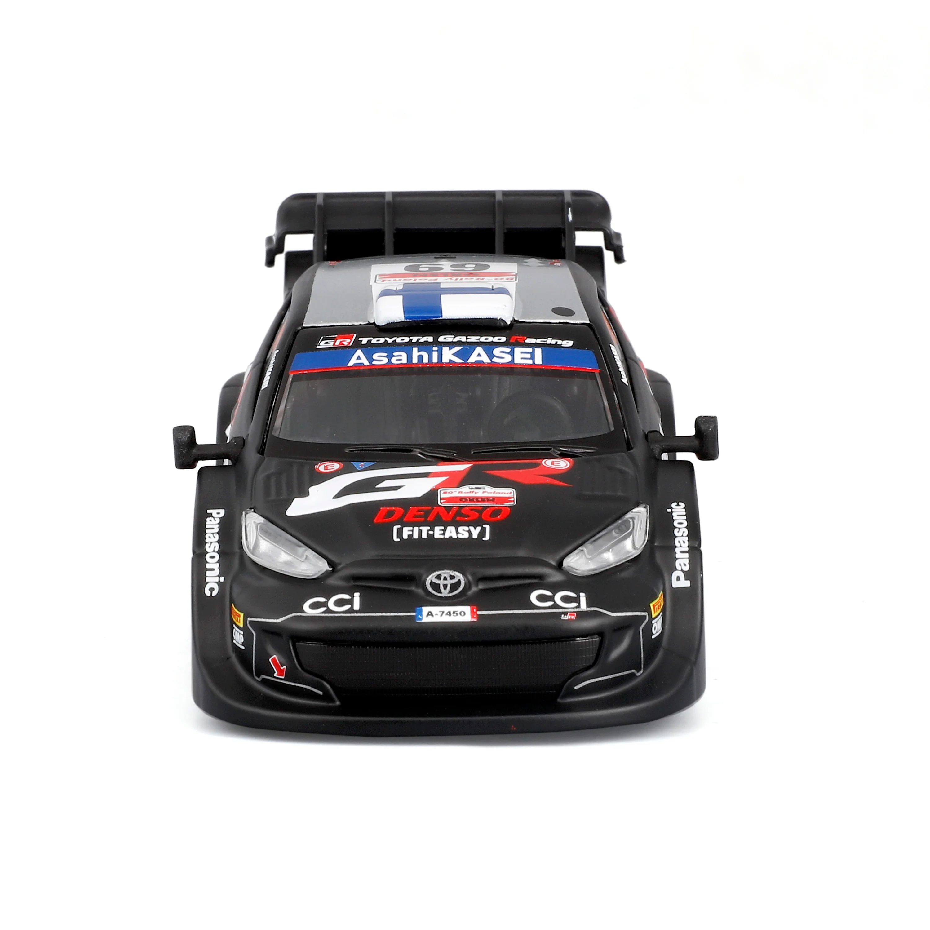 Toyota GR Yaris Rally 1 Hybrid #69 1:43 with display case - Image 2