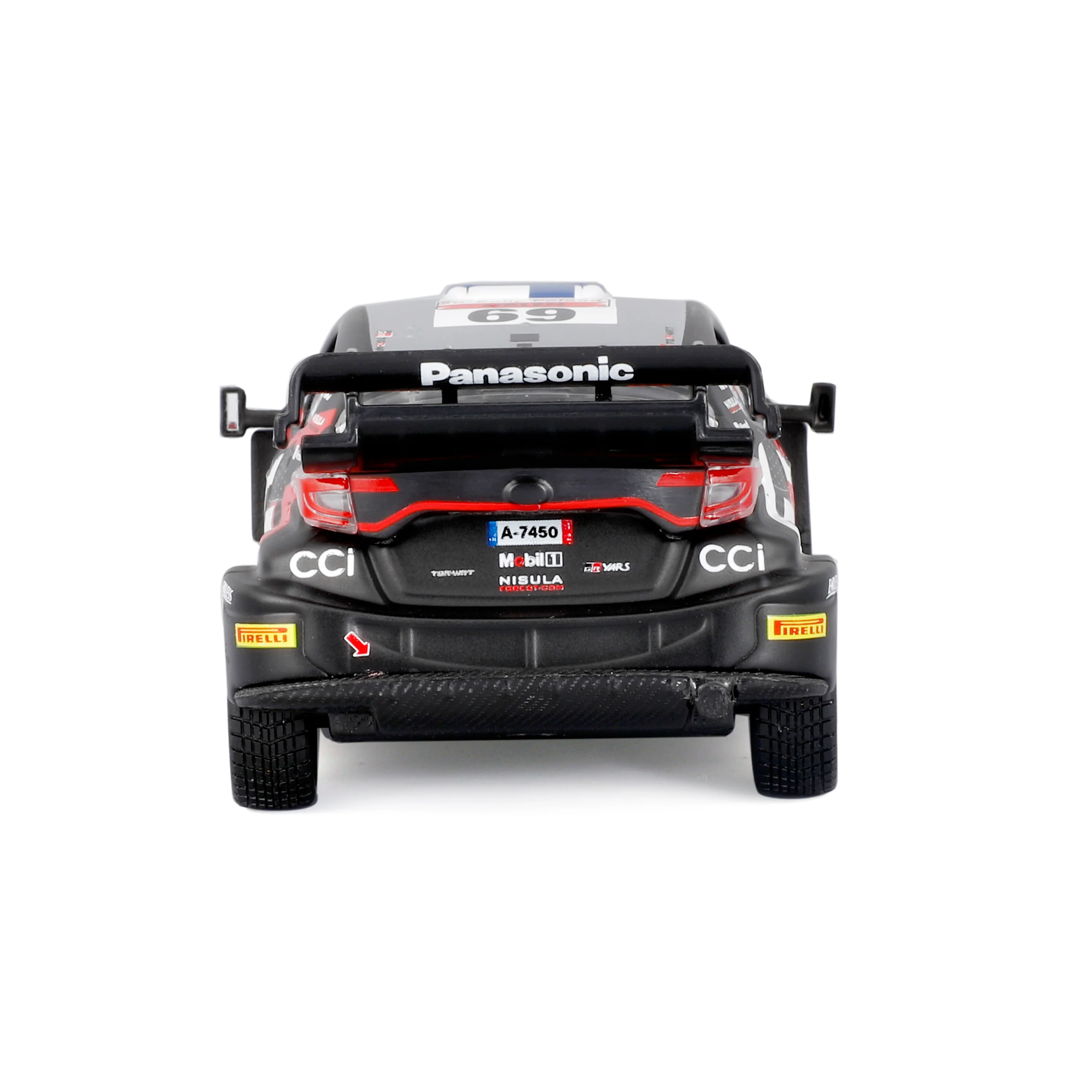 Toyota GR Yaris Rally 1 Hybrid #69 1:43 with display case - Image 3